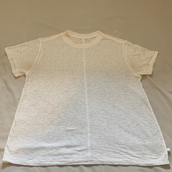 Lululemon see through boy friend tee. - Picture 1 of 5